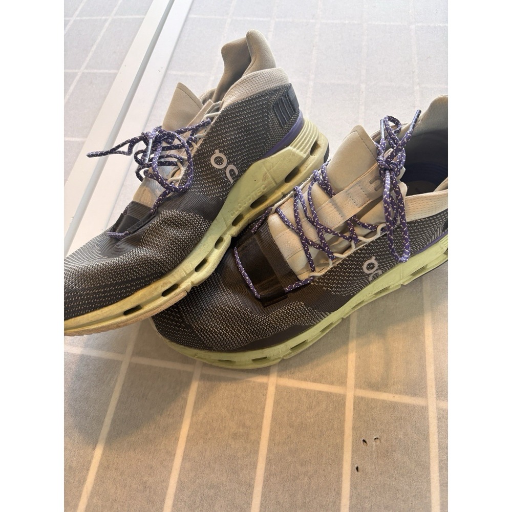 On Clouds Men's Size 11 - ON Cloudnova Rock Meadow Purple